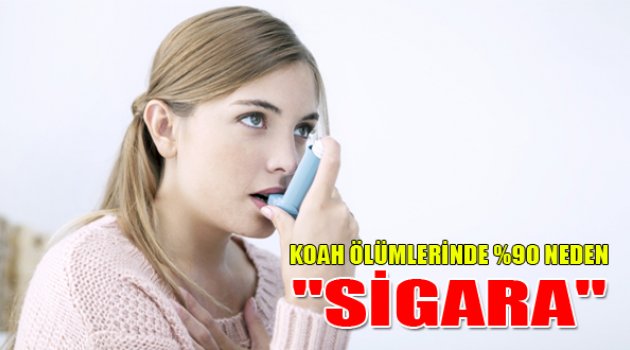 KOAH Kaynaklı Ölümlerin %90’ının Nedeni Sigara!