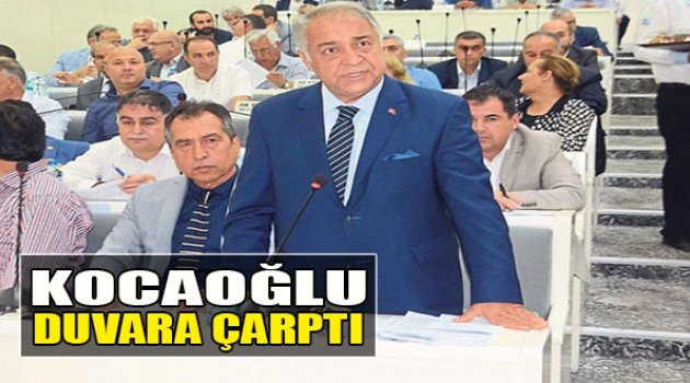 Kocaoğlu Duvara Çarptı