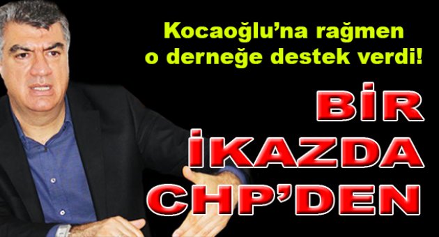 Kocaoğlu'na bir ikaz da CHP'den