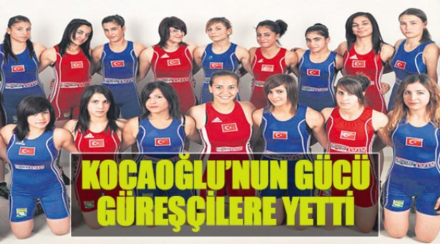 Kocaoğlu'nun Gücü Güreşçilere Yetti