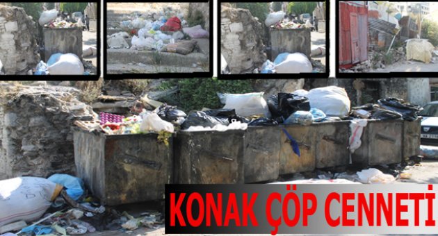 Konak sokakları görenleri şaşırtıyor