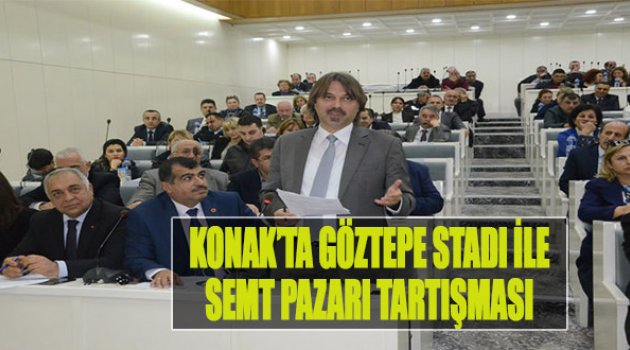 Konak'ta Göztepe Stadı İle Semt Pazarı Tartışması