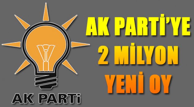 KONDA Genel Müdürü Açıkladı: "AK Parti 2 Milyon Yeni Oy Kazandı"