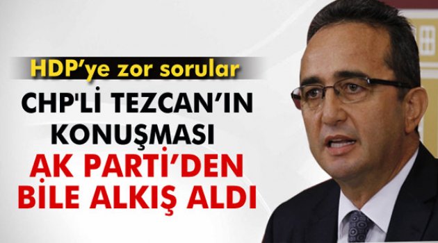 Konuşması AK Parti'den de Alkış Aldı