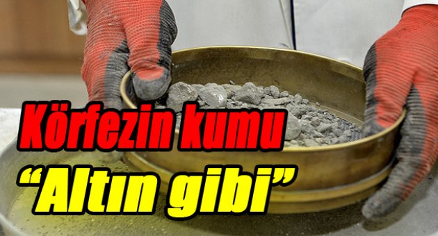 Körfezin kumu “altın gibi”