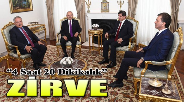 Kritik Görüşme 4,5 Saat Sürdü