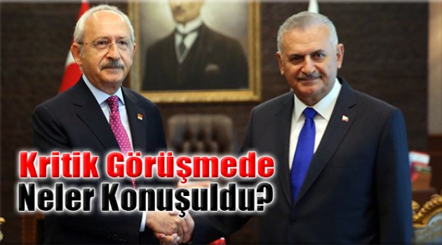 Kritik Görüşmede Neler Konuşuldu?