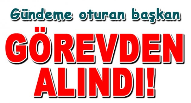 Kucakta hasar tespiti görevden ettirdi!