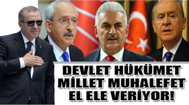 Liderler Yenikapı Mitinginde Milletle Buluşuyor