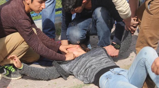 Lisedeki Maç Kanlı Bitti