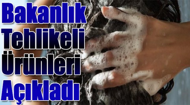 Listede şampuan da var bebek pudrası da...