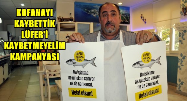 LÜFER KORUMA KAMPANYASINA ALİAĞA’DAN DESTEK