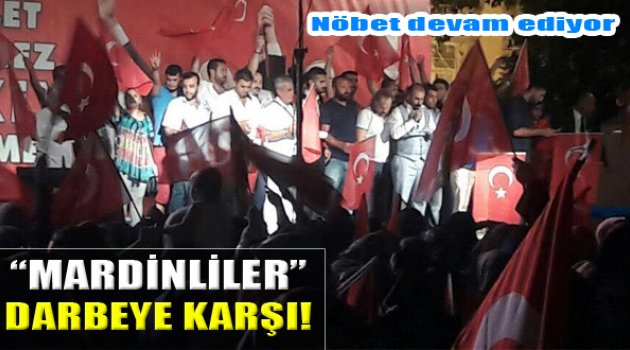 Mardinliler Darbeye Karşı!