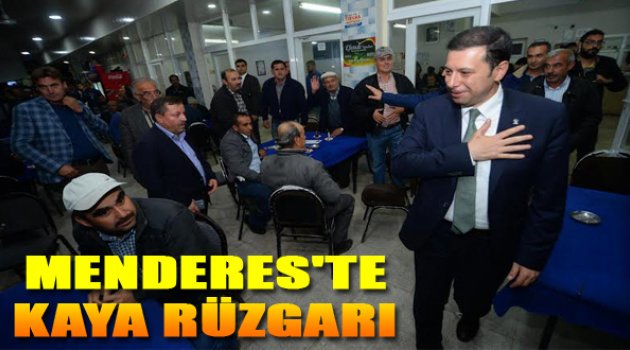 Menderes'te "Kaya Rüzgarı"