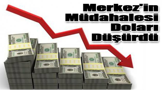 Merkez’in Müdahalesiyle Dolar Düştü