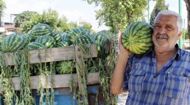 Meşhur Ödemiş Karpuzu Pazarlardaki Yerini Aldı