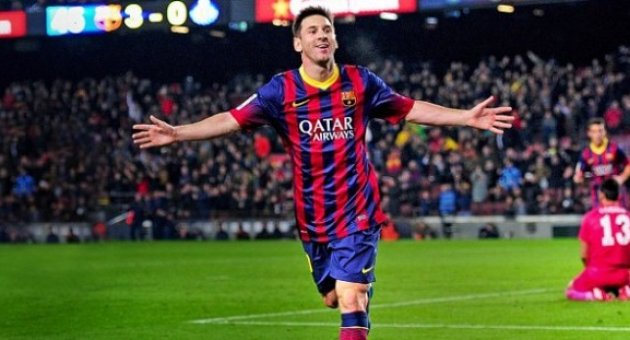 Messi yine bir rekor daha kırdı