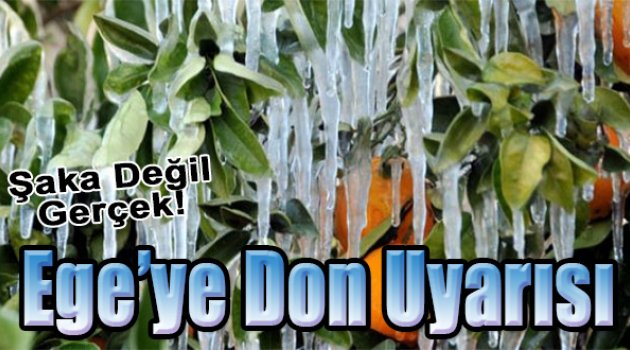 Meteorolojiden 'don' uyarısı!