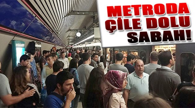 Metroda Çile Dolu Sabah