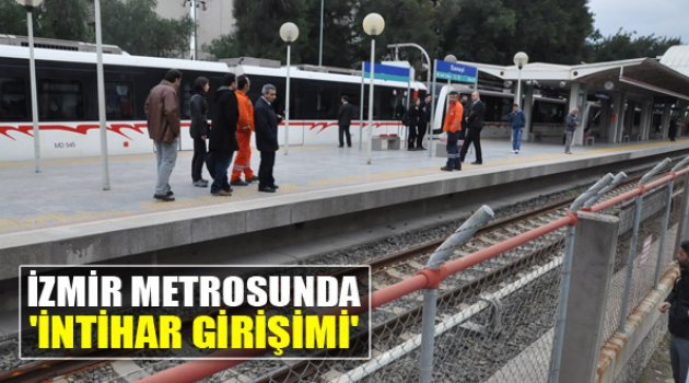 Metroda İntihara Kalkıştı!