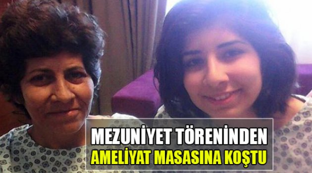 Mezuniyet Töreninden Ameliyat Masasına Koştu