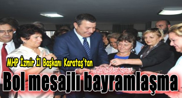 MHP İzmir il teşkilatı bayramlaştı...