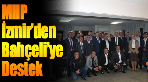 MHP İzmir'den Bahçeli'ye Destek