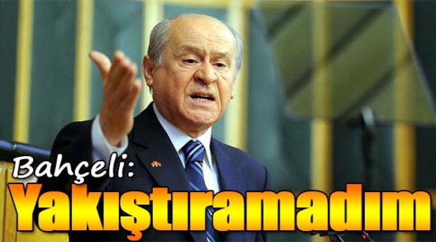 MHP Lideri Bahçeli: “Türkeş Bey’e yakıştırmadım”