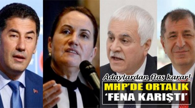MHP'de Adaylardan Flaş Karar