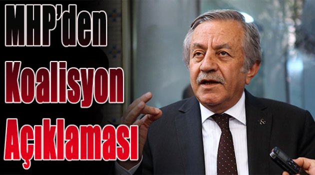 MHP'den koalisyon açıklaması