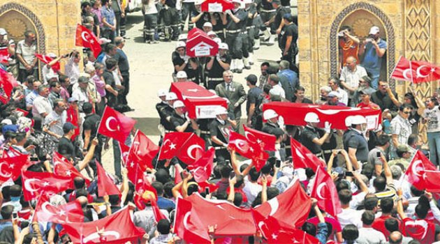 Midyat Teröre Karşı Tek Ses