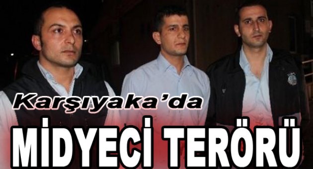 Midyeciler zabıtaya bıçakla saldırdı