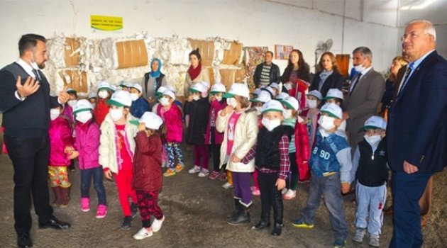 Minikler Çöp Ayrıştırma Tesisini Gezdi