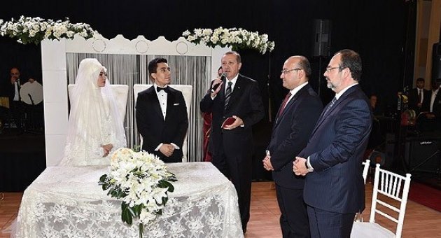 MİT müsteşarının oğlu evlendi