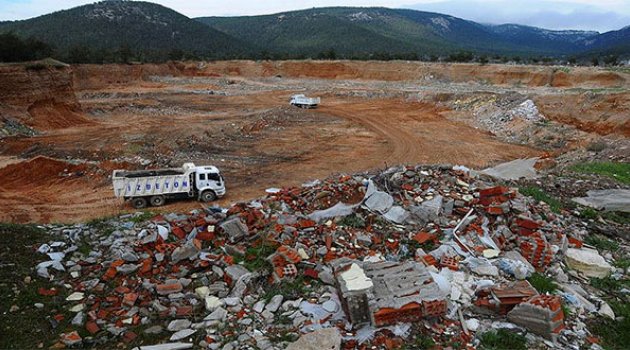 Moloz Kamyonlarına Uydu Takibi