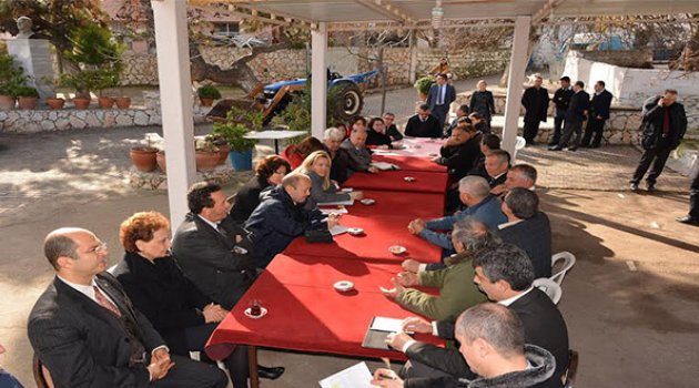 Muhtarlar Ve Müdürler Kadıovacık’ta Buluştu