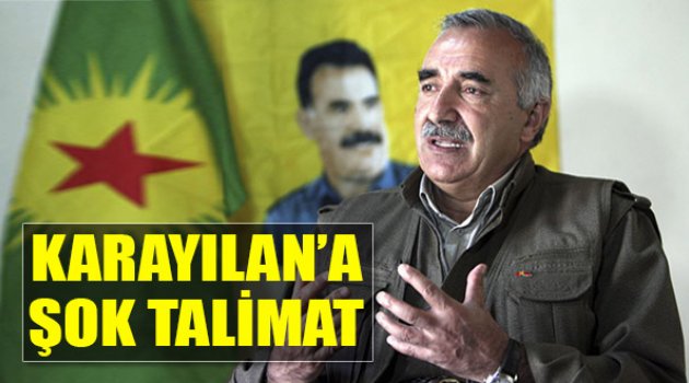 Murat Karayılan'a Şok Talimat! İşte Yeni Taktik...