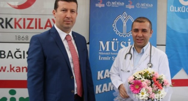 MÜSİAD Üyeleri 14 Mart Tıp Bayramında Kan Bağışında Bulundu