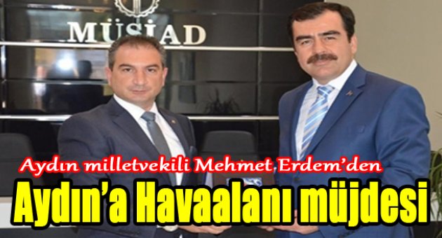 MÜSİAD Ziyaretinde müjdeyi verdi...