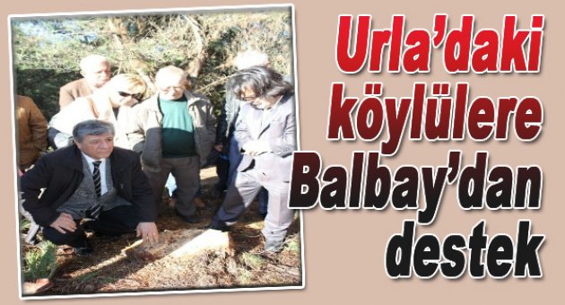 Mustafa Balbay'dan Urla'ya Ziyaret