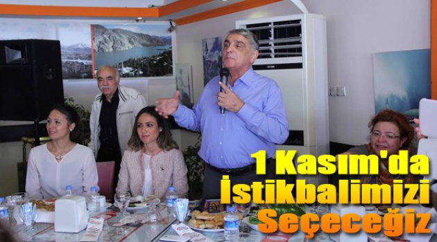 Necip Kalkan: “1 Kasım’da İstikbalimizi Seçeceğiz”