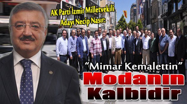 Necip Nasır: “Mimar Kemalettin Modanın Merkezidir”