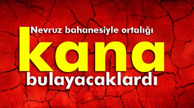 Nevruz&#039;u Kana Bulayacaklardı!