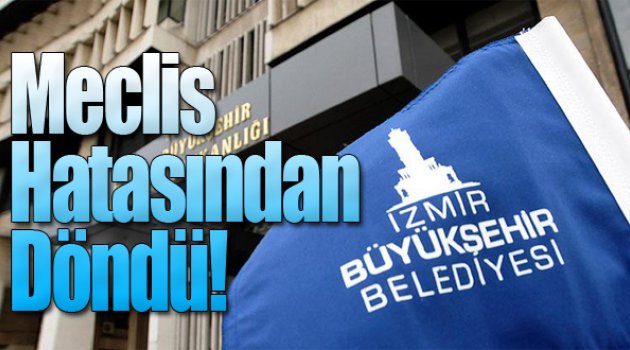 O Hatadan Dönüldü...