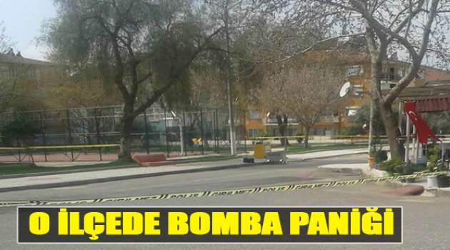 O İlçede Bomba Paniği