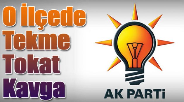 O İlçede Tekme Tokat Kavga