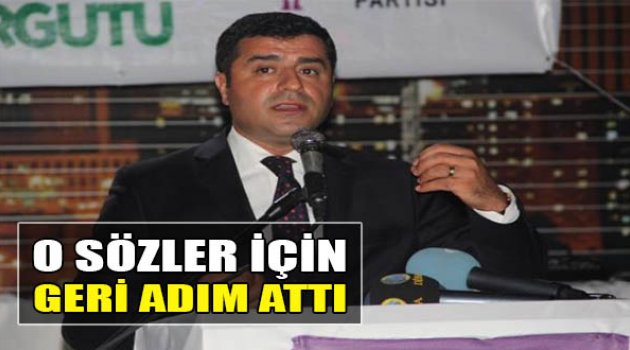 O Sözler İçin Geri Adım Attı