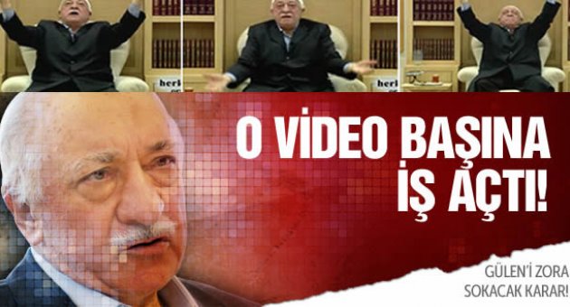 O video Fethullah Gülen'in başına iş açtı!