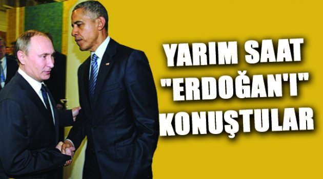 Obama ile Putin Paris'te Bir Araya Geldi