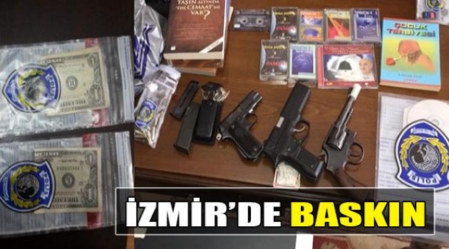 Ödemiş’te FETÖ Baskını: 20 Gözaltı